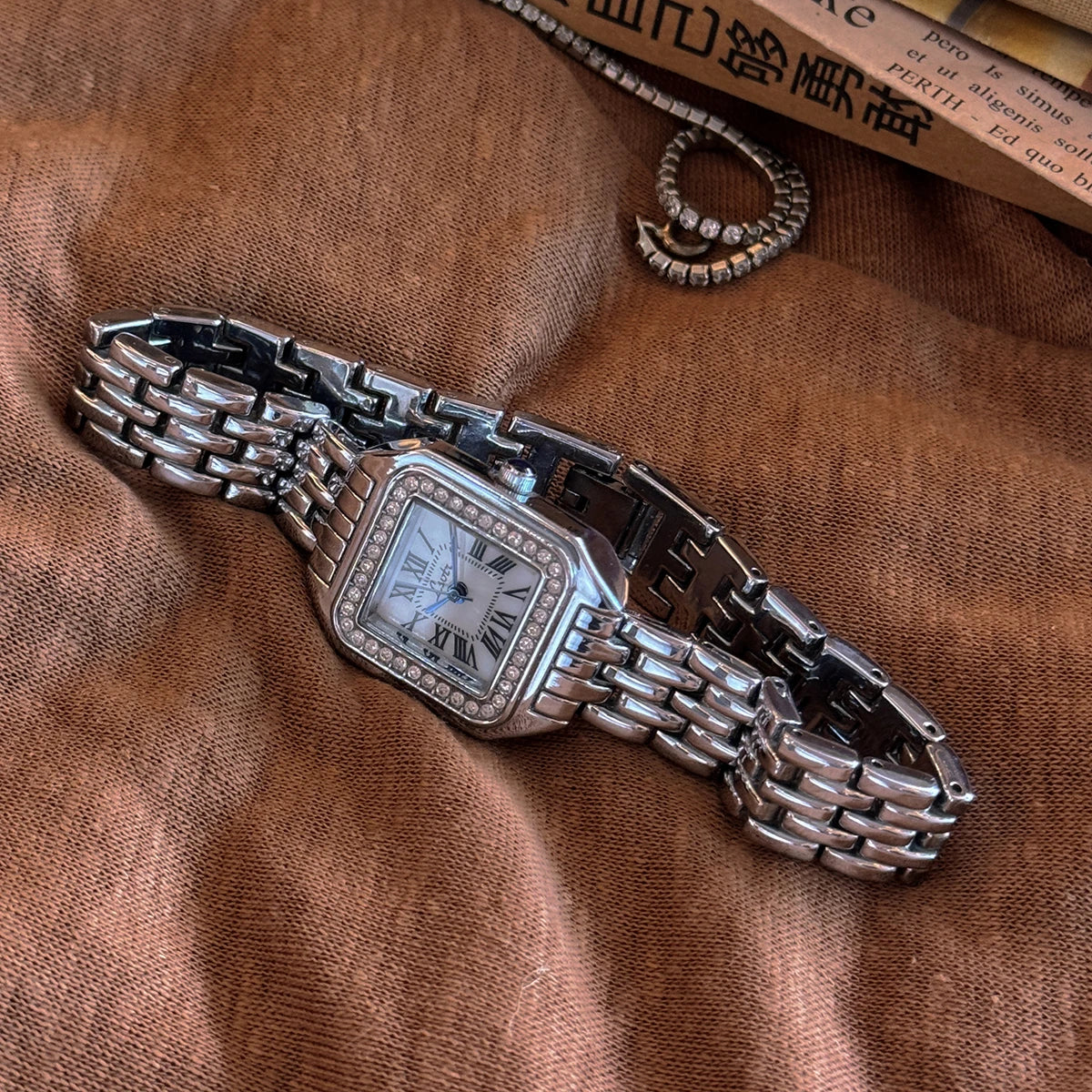 1pc Nouveau Arrivage Montre Doré/Argenté ⟢