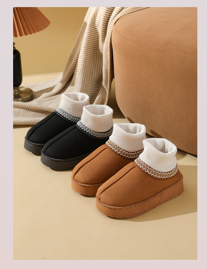 Faux UGGs Avec Mi-Chaussettes Saison Hiver Cosy Ი𐑼