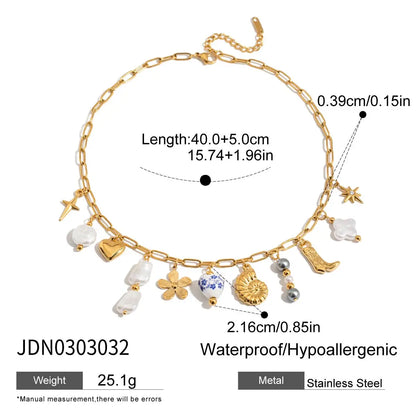 Colliers Beach Vibes Inoxydables ⟢