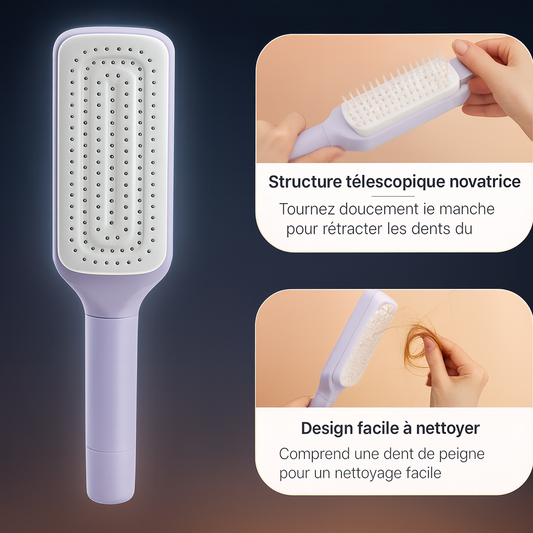 Brosse Auto Nettoyante ─ ✦Du Vrai Génie