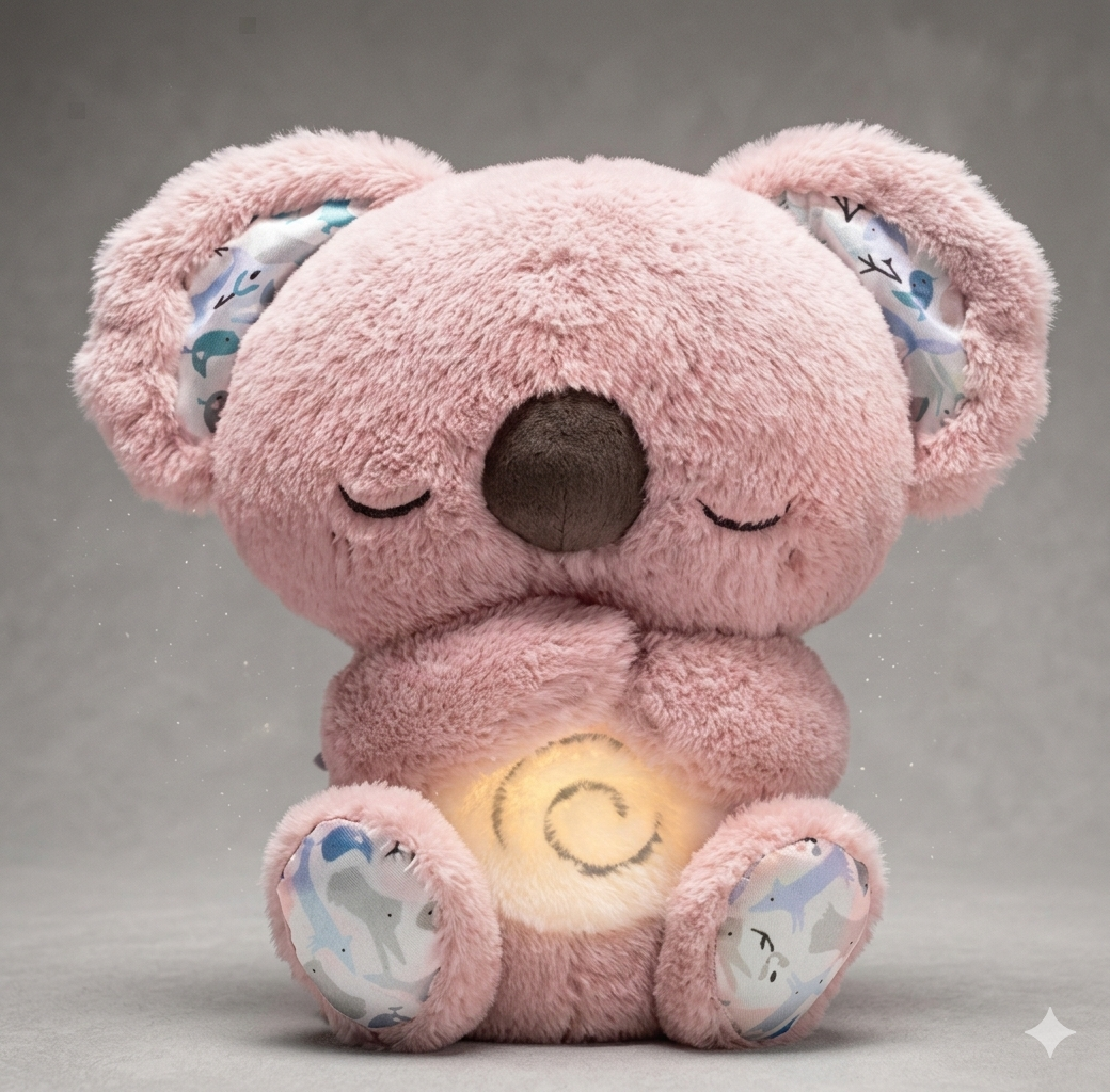 Doudou Koala Peluche Rose Qui Respire - TOYS