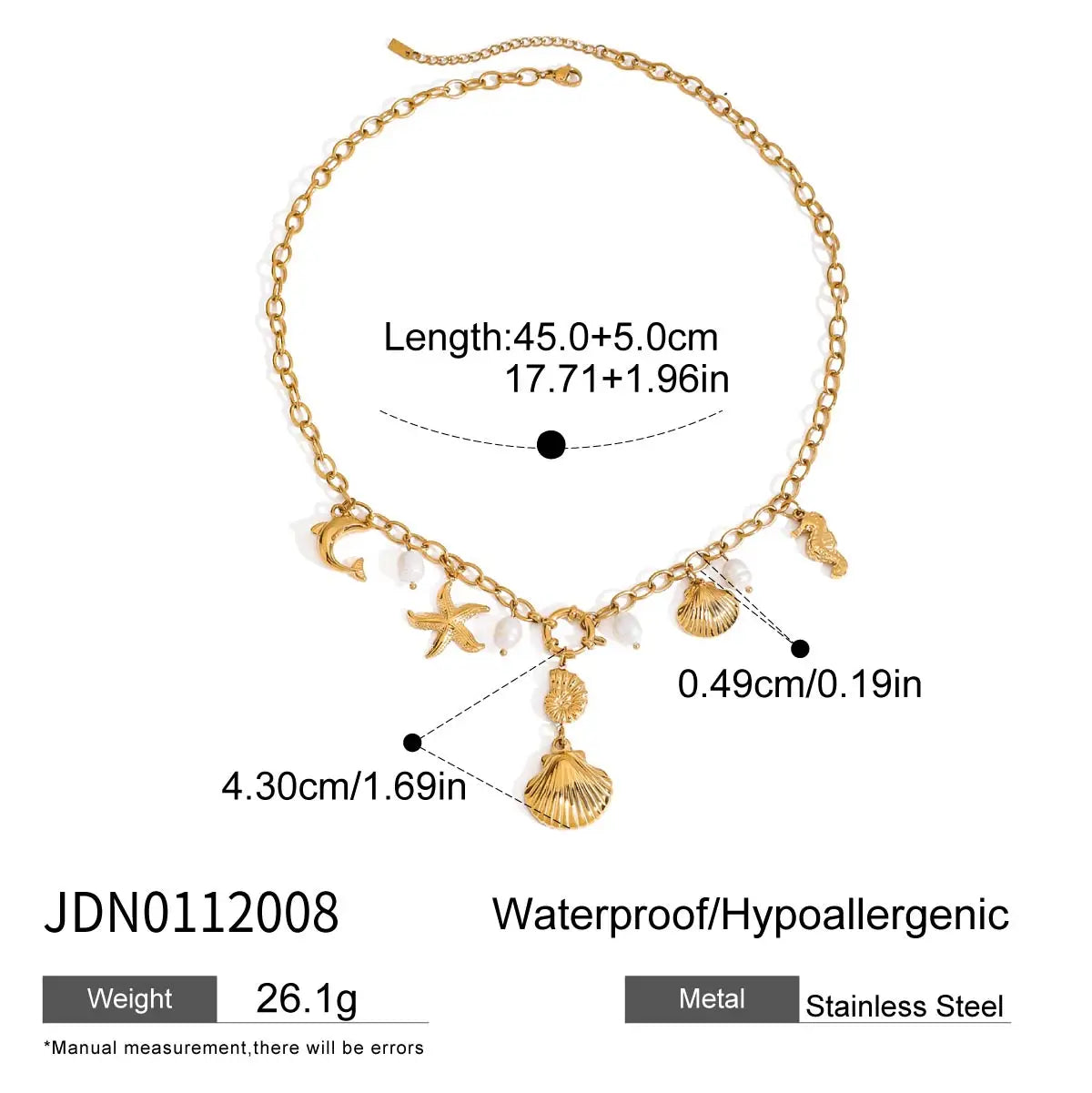 Colliers Beach Vibes Inoxydables ⟢