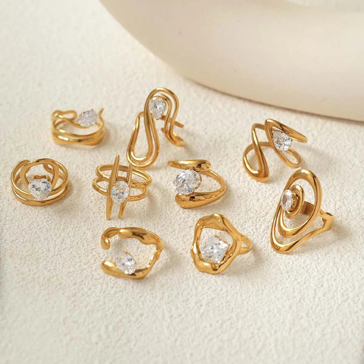 Bagues Inoxydables Réglables ⟢