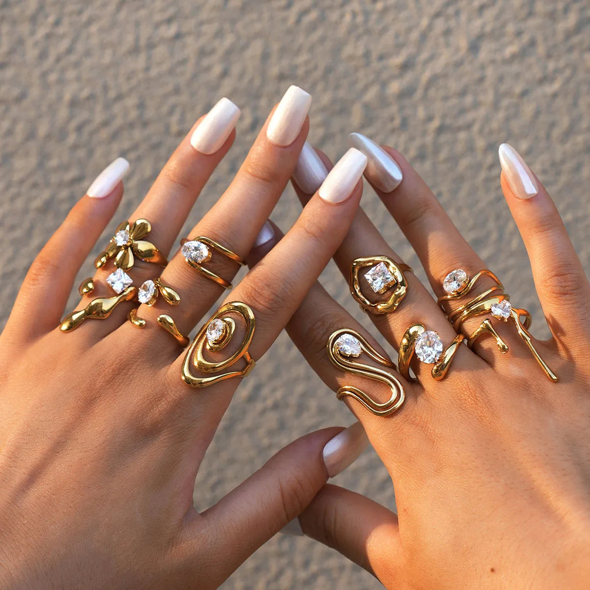 Bagues Inoxydables Réglables ⟢