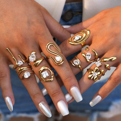 Bagues Inoxydables Réglables ⟢