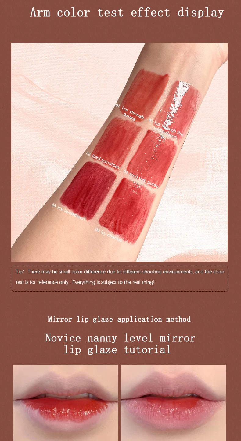 Lip Gloss Long-lasting Glossy