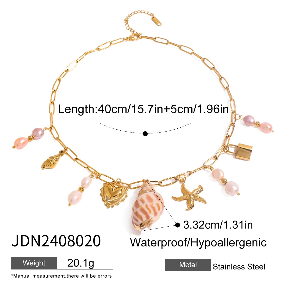 Colliers Beach Vibes Inoxydables ⟢