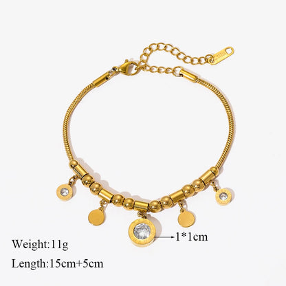 Bracelets Dorés Inox ⟢