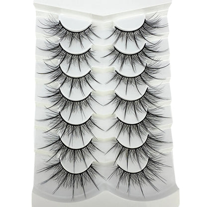 Wispy Mink Faux Cils Naturel ﾒ૦ﾒ૦ Baddie Effect