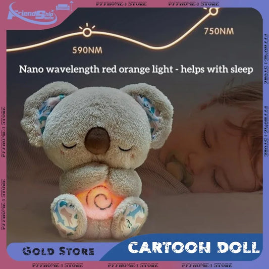 Doudou Koala Peluche Rose Qui Respire - TOYS