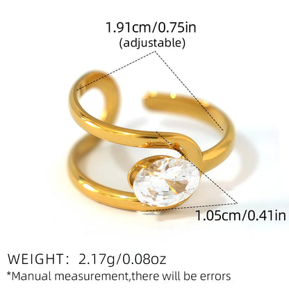 Bagues Inoxydables Réglables ⟢