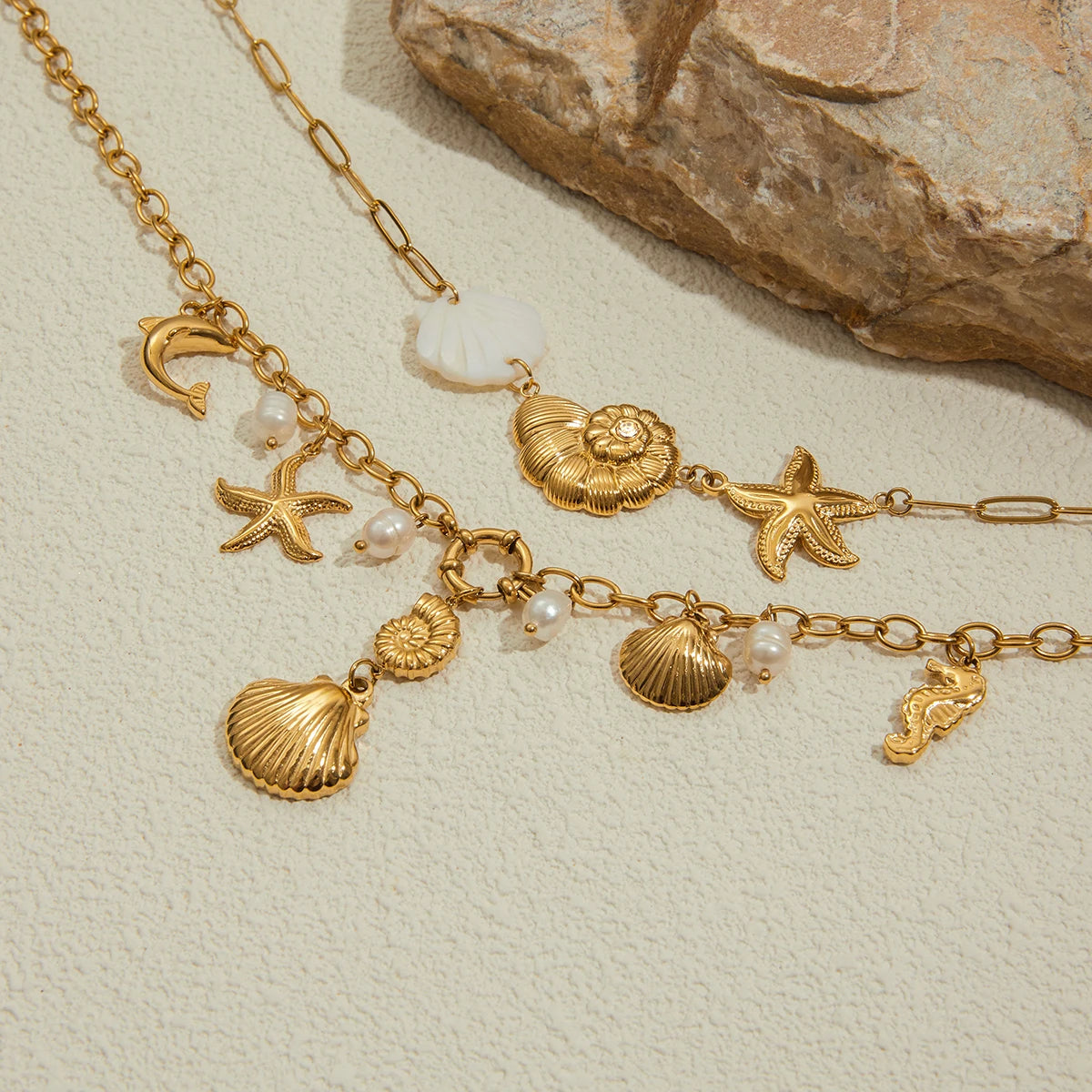 Colliers Beach Vibes Inoxydables ⟢