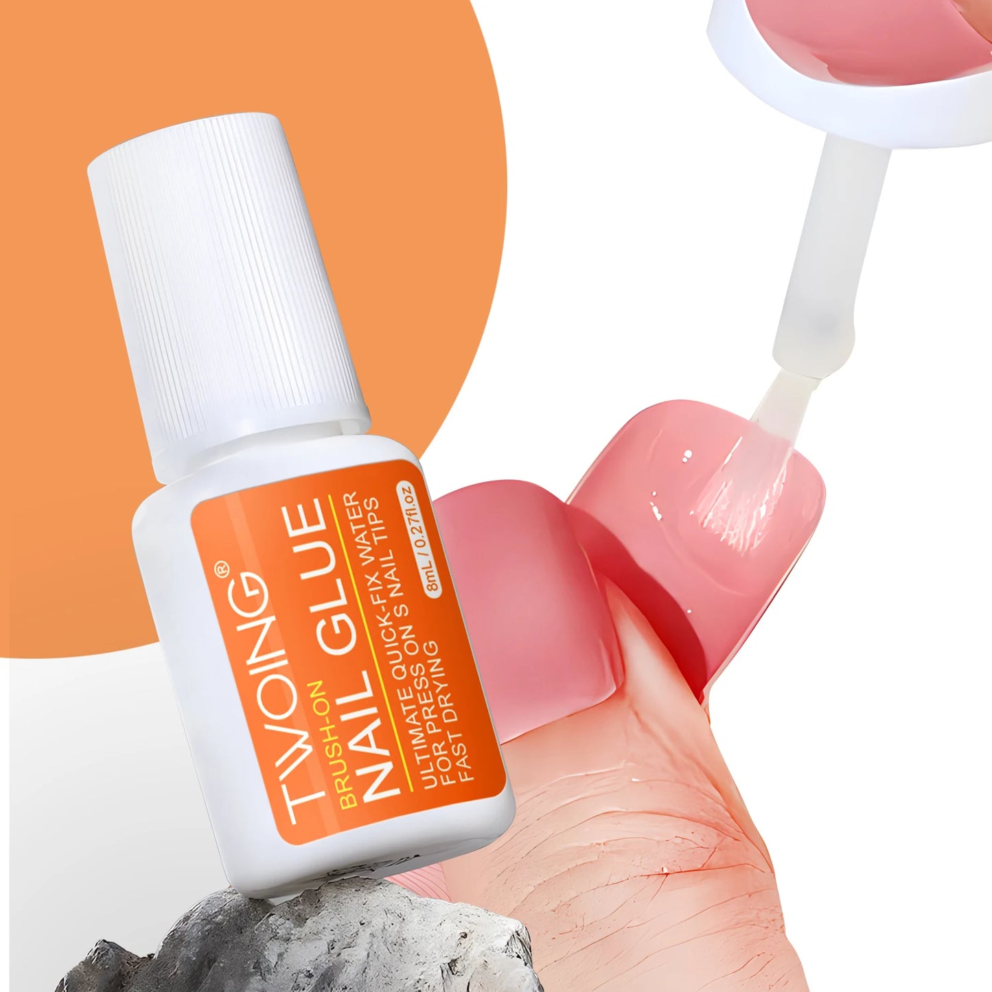 #1 Twoing Colle Faux Ongles Résistante à L'Eau