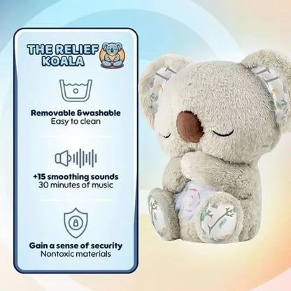 Doudou Koala Peluche Rose Qui Respire - TOYS