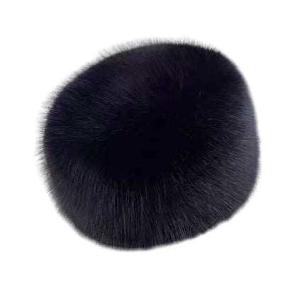 Fluffy Fausse Fourrure Bonnet Parfait Hiver ⟢