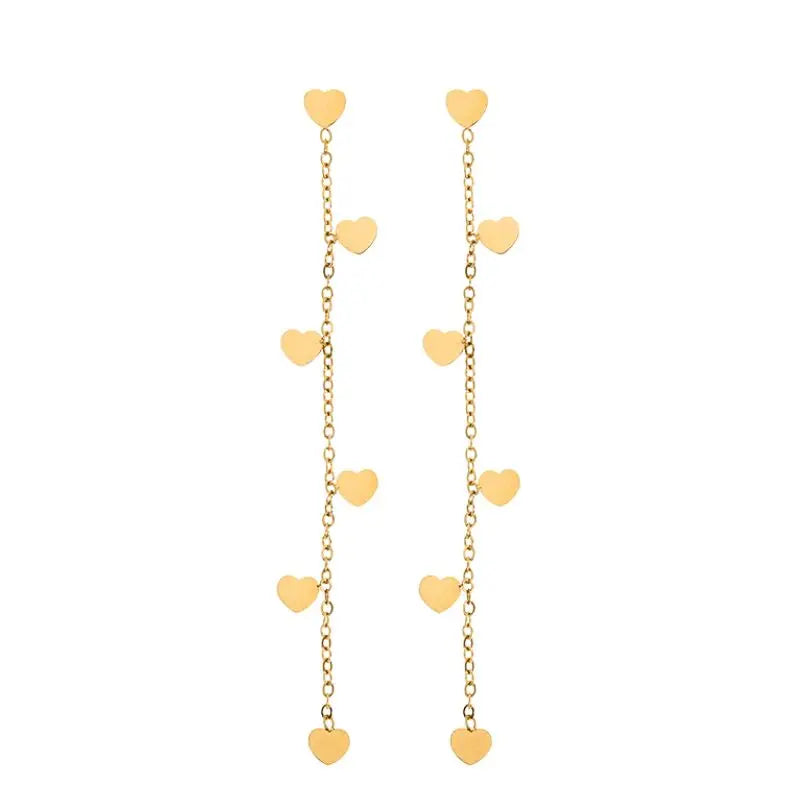 925 Sterling Zircon Geometric Boucles d'Oreilles Pendantes