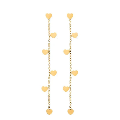 925 Sterling Zircon Geometric Boucles d'Oreilles Pendantes