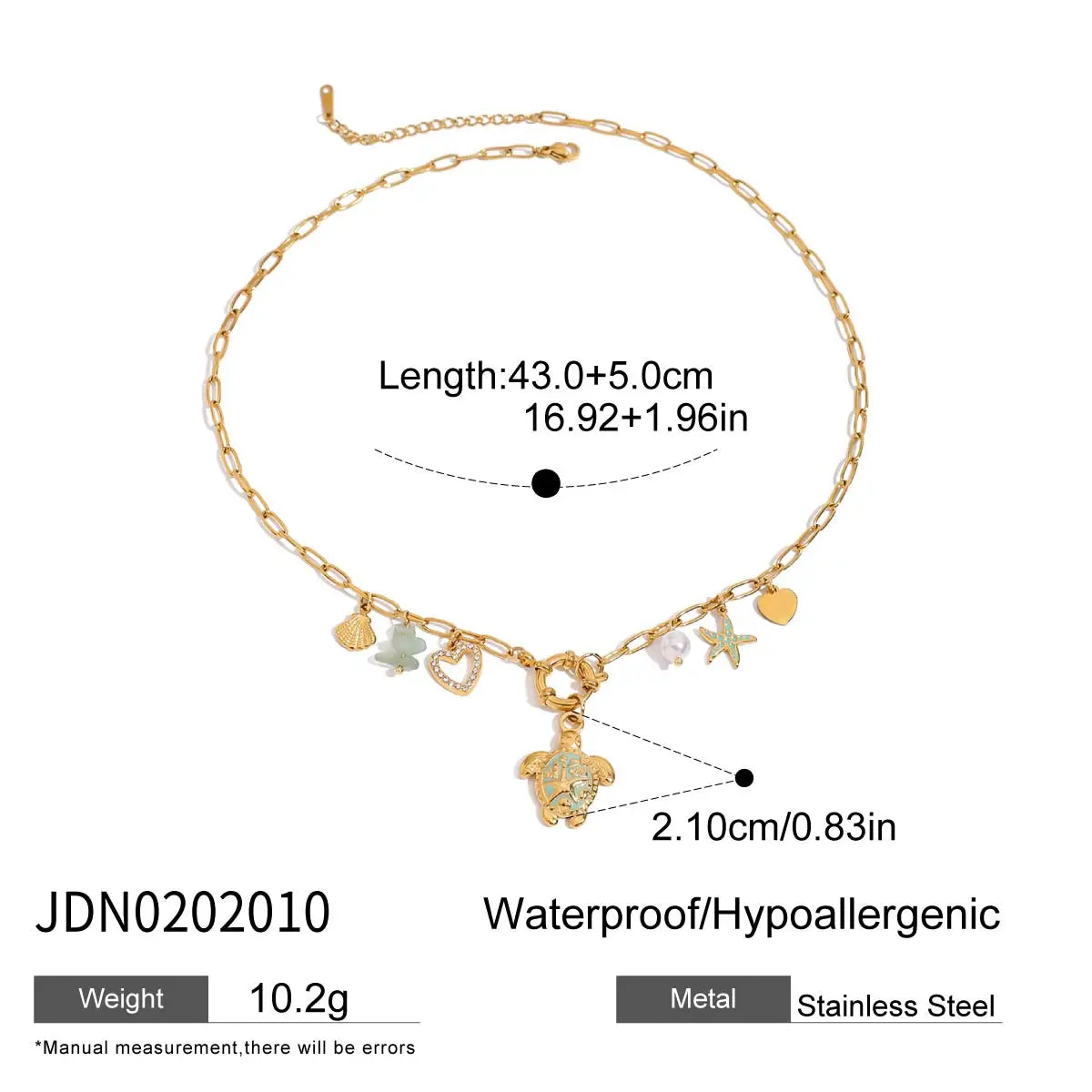 Colliers Beach Vibes Inoxydables ⟢