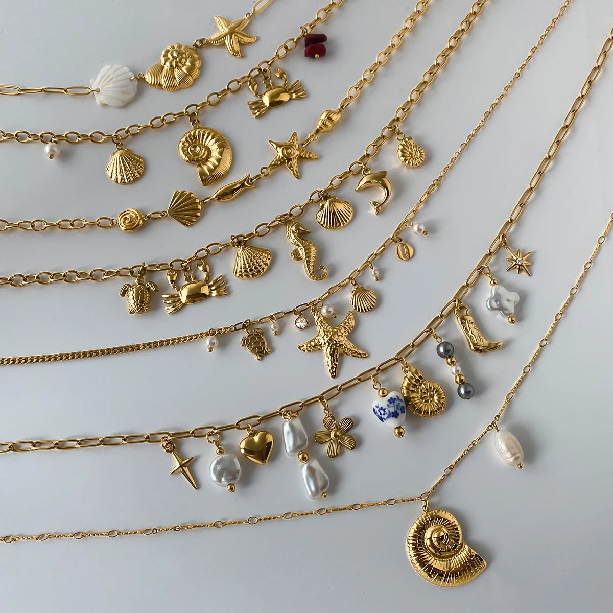 Colliers Beach Vibes Inoxydables ⟢