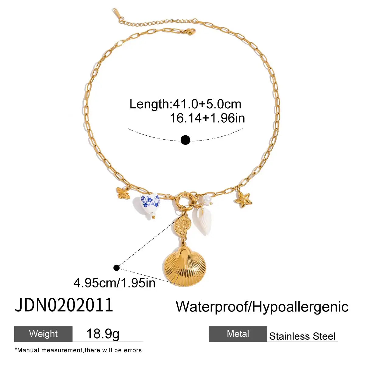 Colliers Beach Vibes Inoxydables ⟢