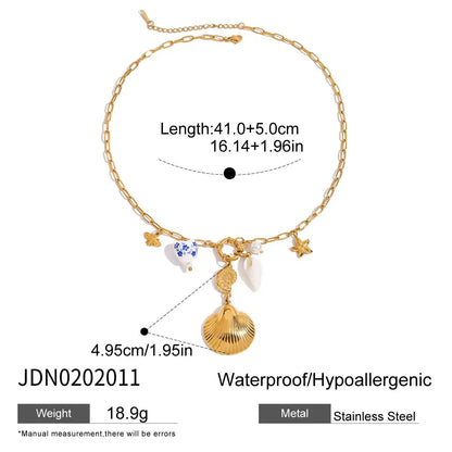 Colliers Beach Vibes Inoxydables ⟢