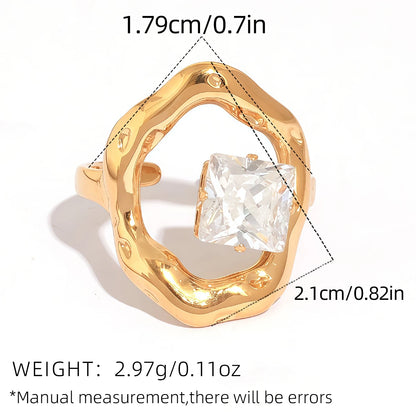 Bagues Inoxydables Réglables ⟢