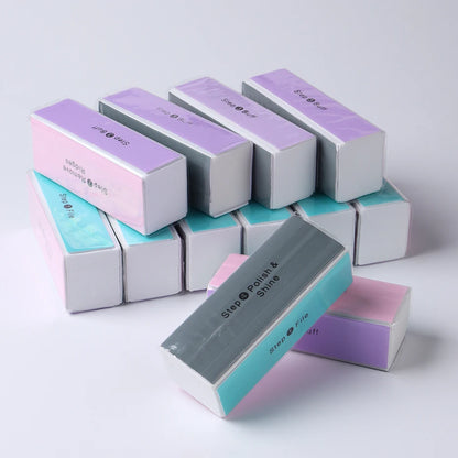 Buffer Block Doux pour Préparation Avant Pose de Faux Ongles ⋆˙⟡