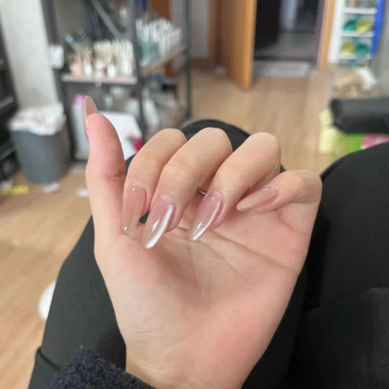 24Pcs Metallic✧Faux Ongles Réutilisables ✧