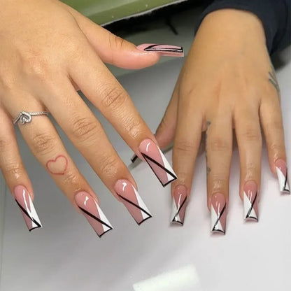 Faux Ongles Romantic Red Lips 💋 Valentine's Day  ﾒ૦