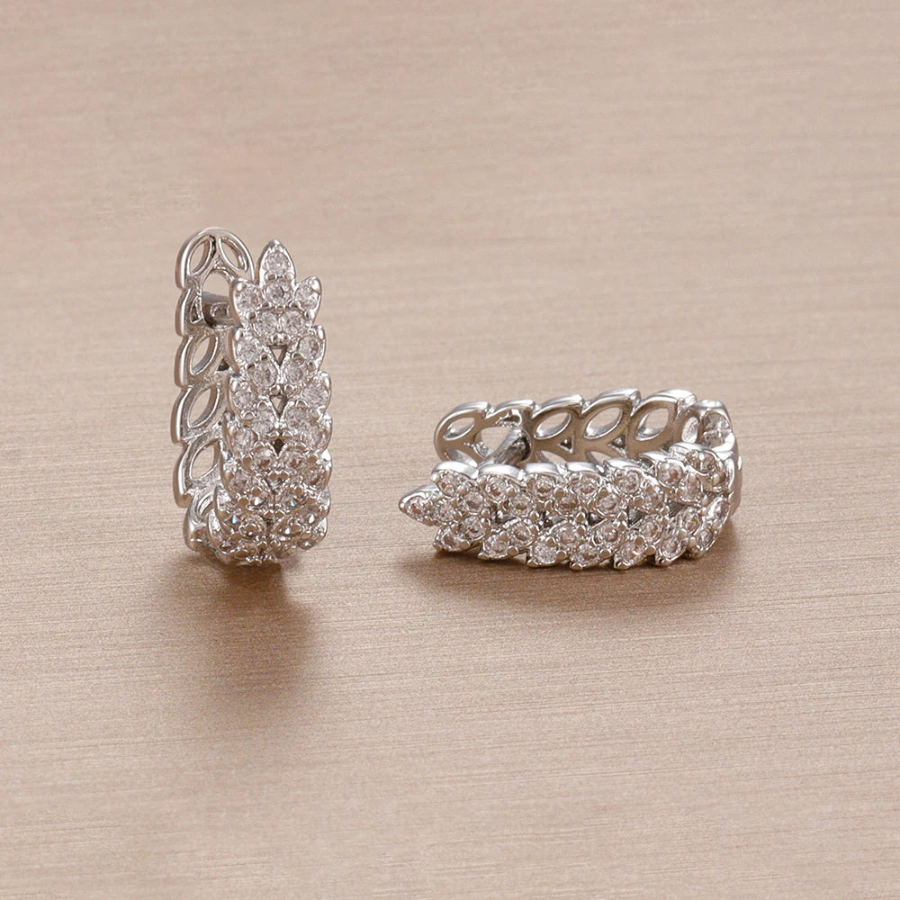 1/2 Pcs Boucles d'Oreilles au Choix Inoxydables