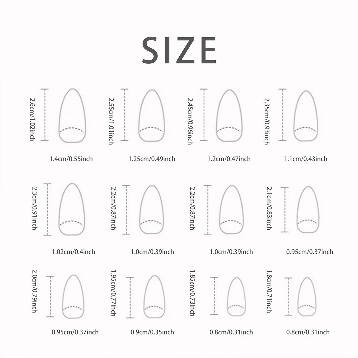 24 pcs Faux Ongles Couleur/Nude/Papillon COMBO ─ .✦