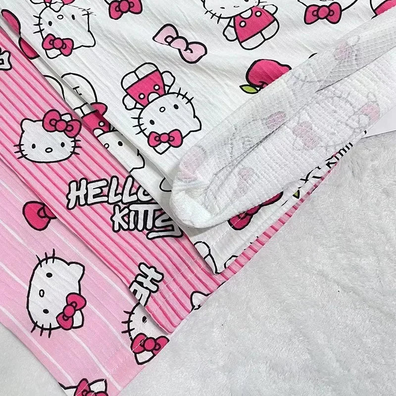 HelloKitty Summer Pajama Pants Anime Cartoon