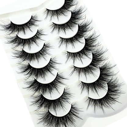 Wispy Mink Faux Cils Naturel ﾒ૦ﾒ૦ Baddie Effect