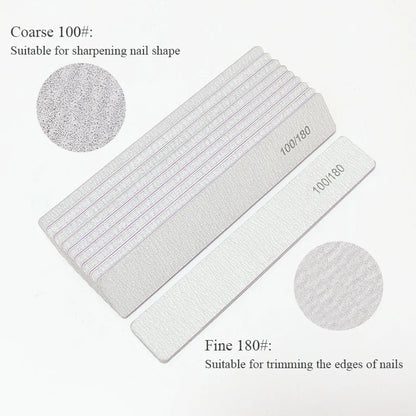 Lime à Ongles Professionnel Classique ⟢