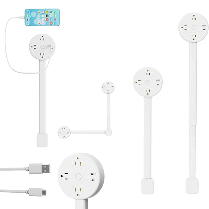 Prises Murales Electrique Ajustables Parfait Pour Les Endroits Inaccessibles - Incontournable