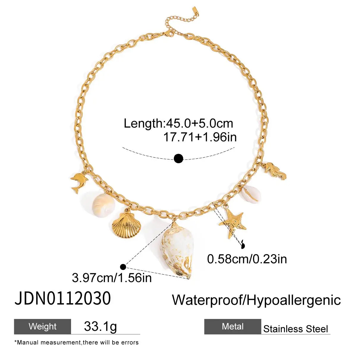 Colliers Beach Vibes Inoxydables ⟢