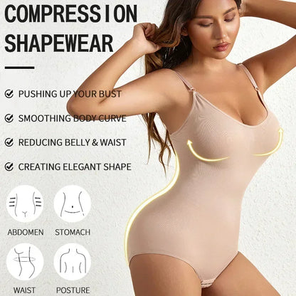 1 Piece Tendance Solide Shaper Invisible Sous Vêtements ⟢