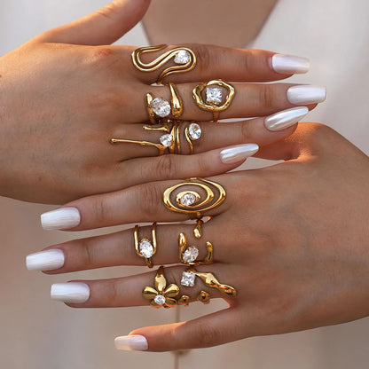 Bagues Inoxydables Réglables ⟢