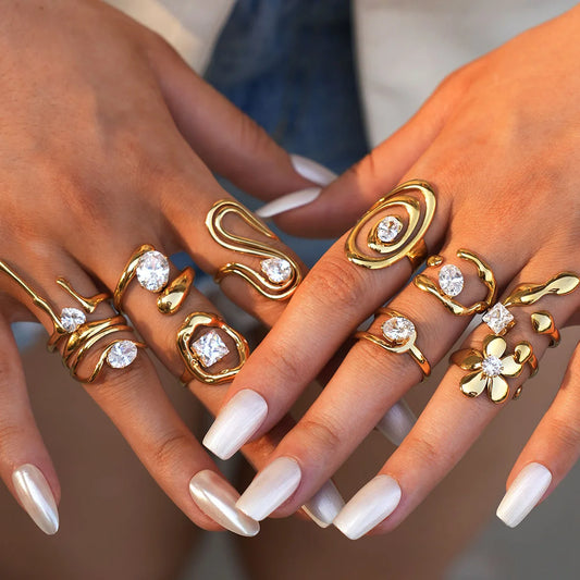 Bagues Inoxydables Réglables ⟢