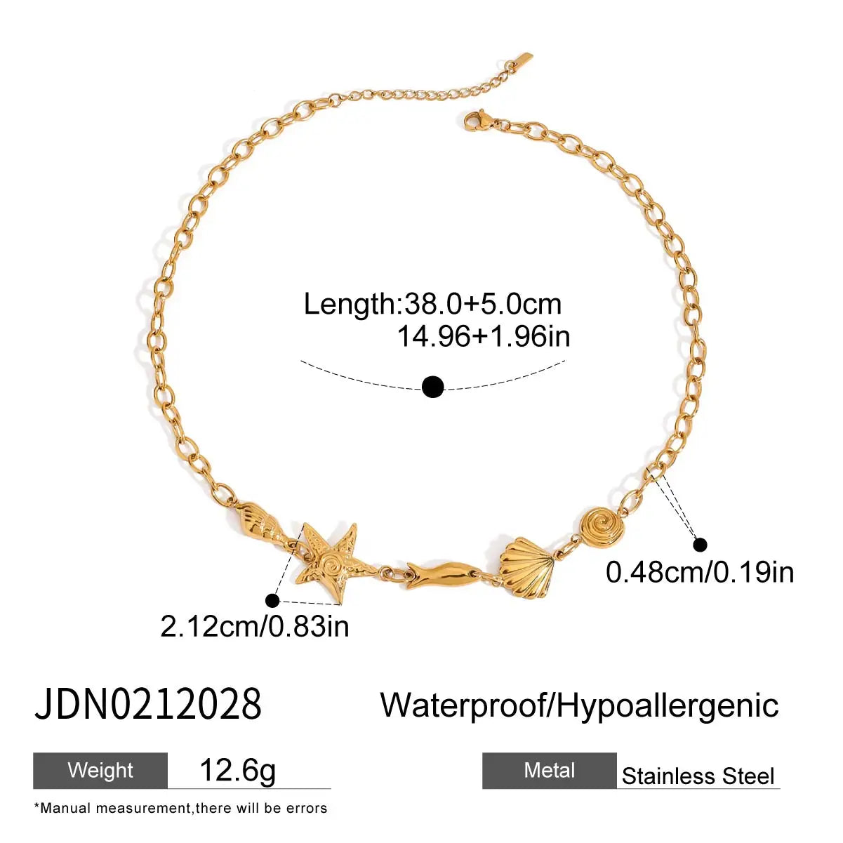 Colliers Beach Vibes Inoxydables ⟢