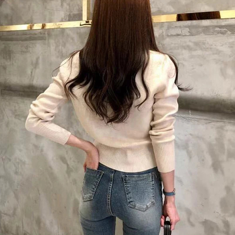 2025 Autumn Long Sleeve Casual Haut Tendance Hiver ✦