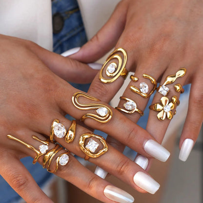 Bagues Inoxydables Réglables ⟢